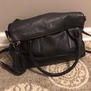 Black Leather Kate Spade Purse